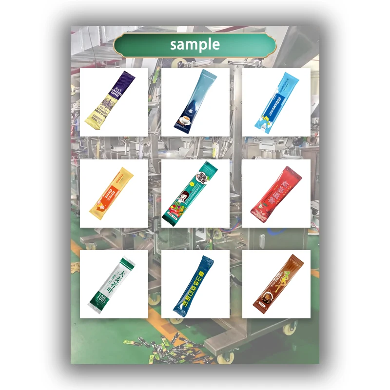 High speed automatic stick bag 3 in 1 instant coffee powder sachet filling packing machine