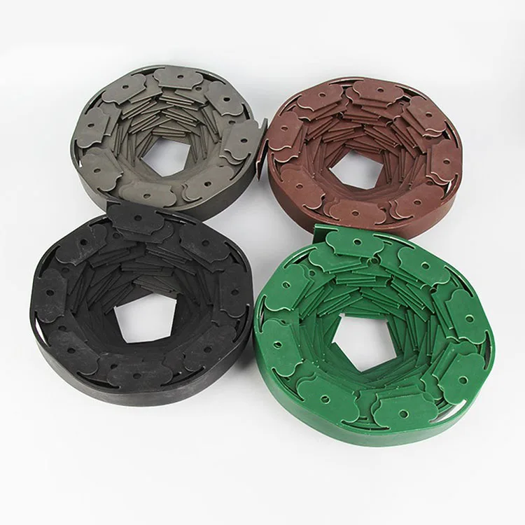 garden plastic lawn edging boarder for landscape ornament Plastic Safest flexible lawn edging sturdy landscape border coil with