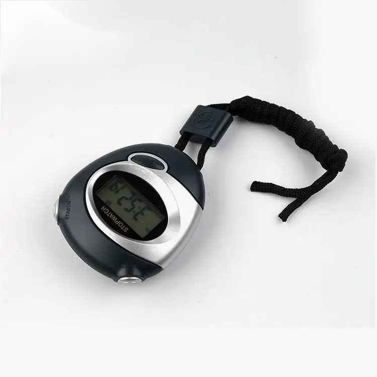 Customized logo portable plastic single cahannel memory digital stopwatch