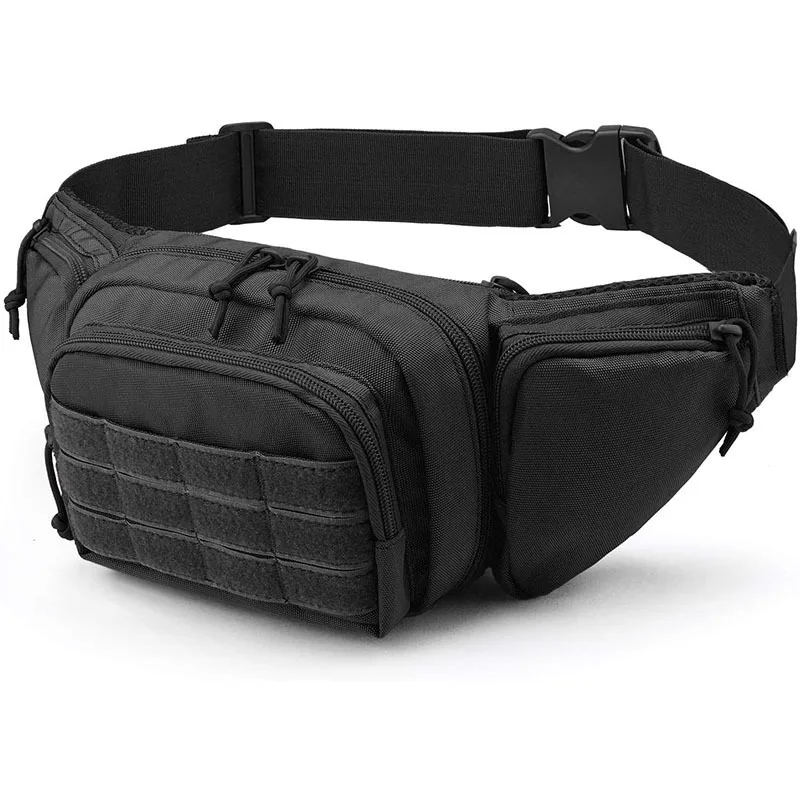outdoor multifunctional invisible portable hanging 900D waterproof fanny pack anti theft men waist bag