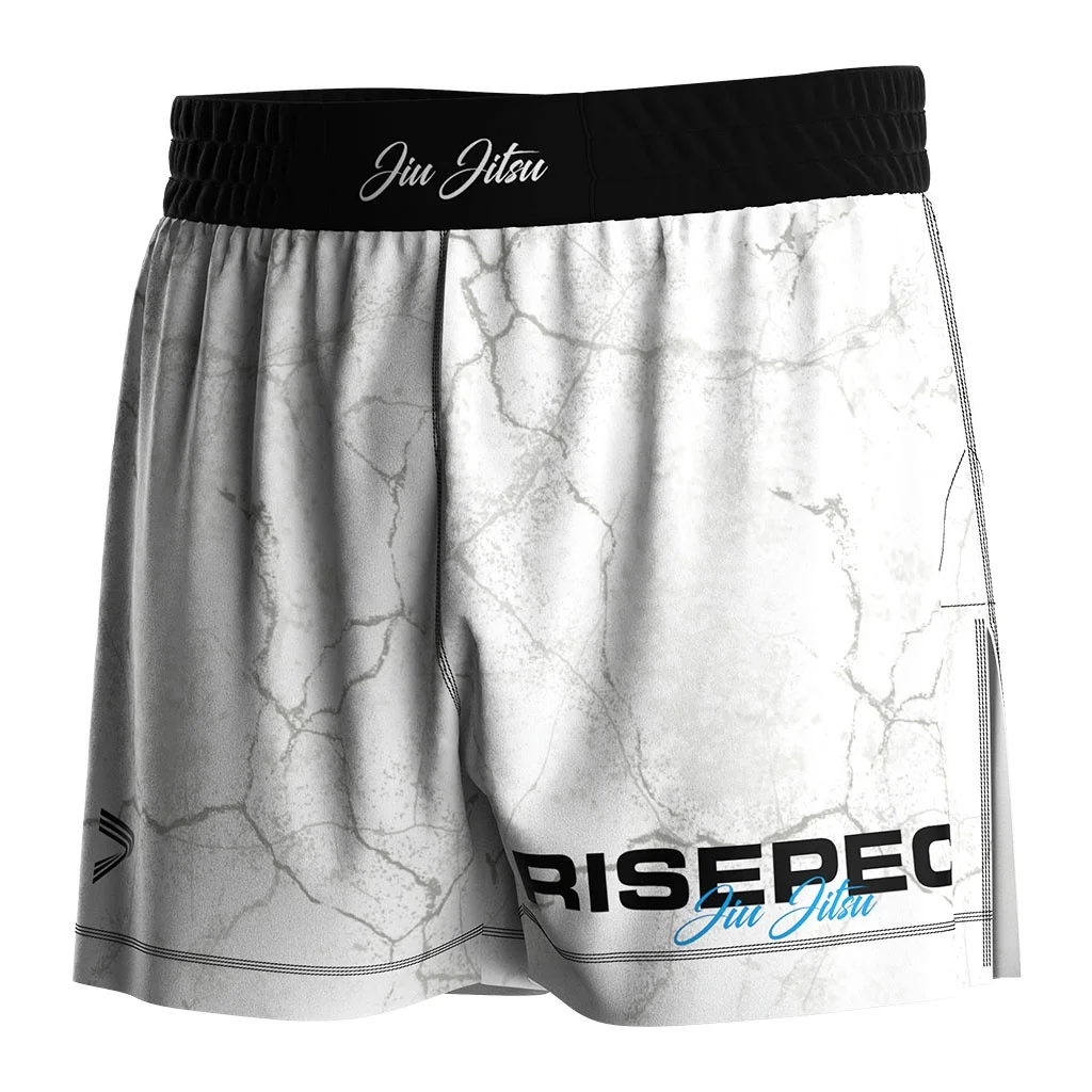 Custom Oem Odm Sublimated Custom Gym Shorts Nogi High Slit BJJ Fight Short Bjj Split Mma Shorts