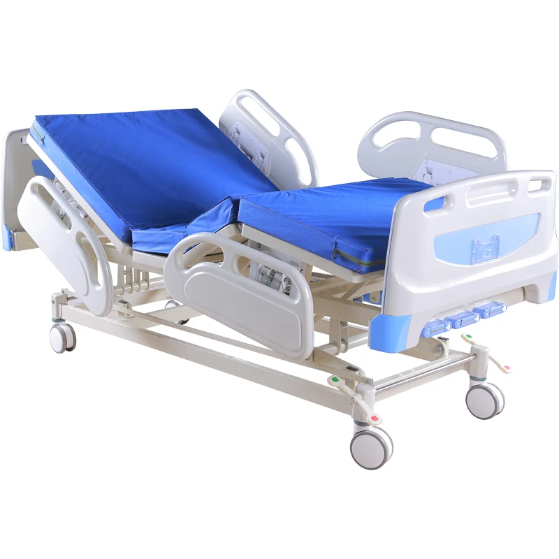 Best selling multi function medical home care 3 crank manual hospital bed