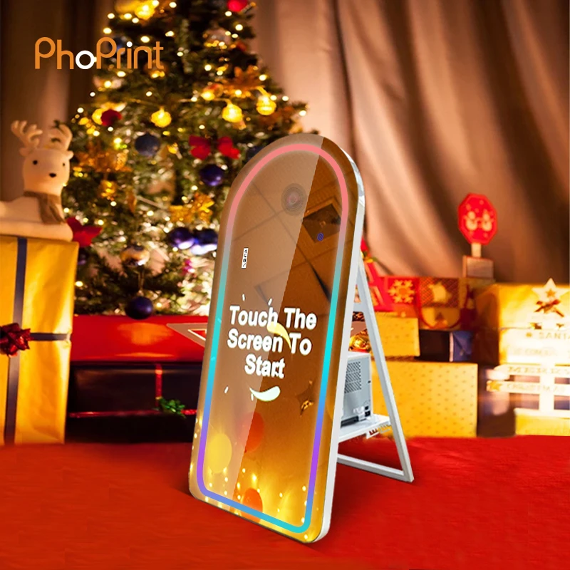 Portable Photo booth  Digital Selfie Booth Machine With Sale Price