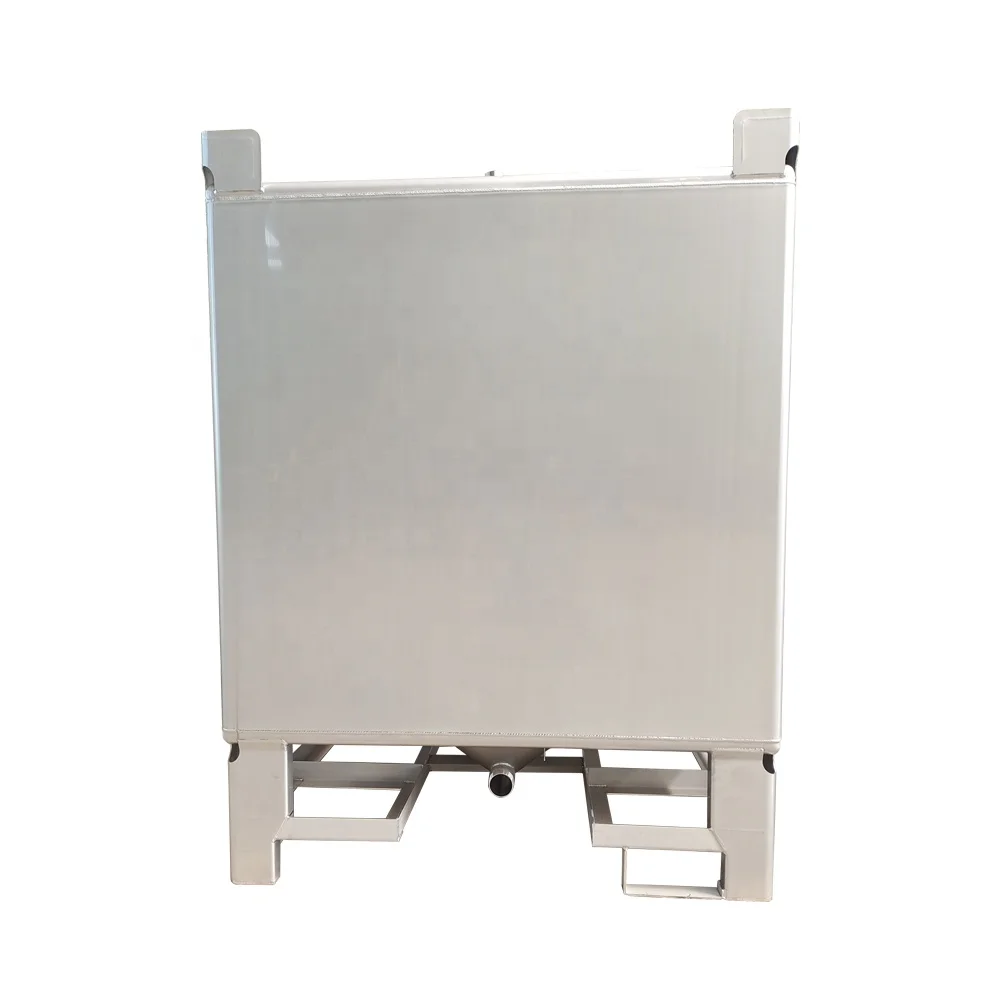 Food Grade 1500L IBC Tank Stainless Steel Tote Tank Wine Storage Tank
