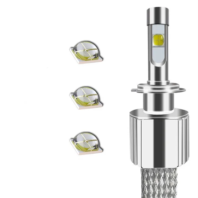 High Power Automotive Lighting XHP 70 H11 LED Headlight Bulb