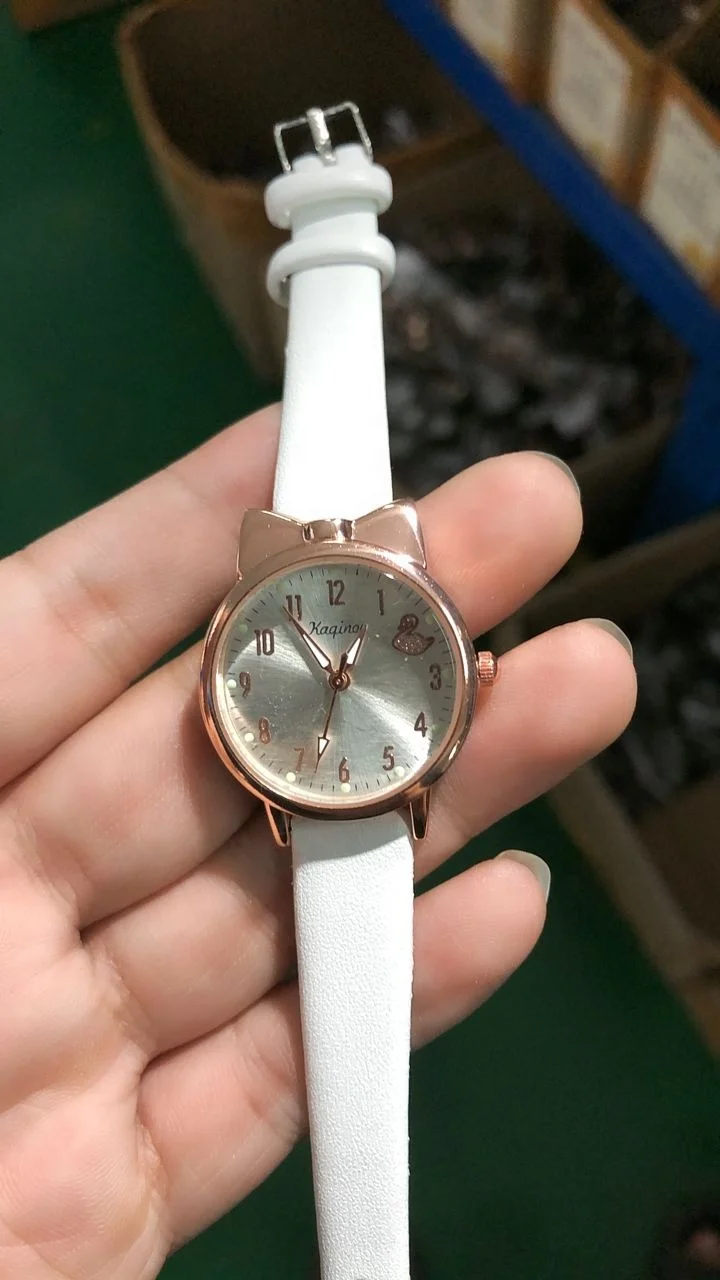 online shopping cheap young ladies wrist watches stylish wristwatch Fashion Slim leather strap Quartz Girls watch