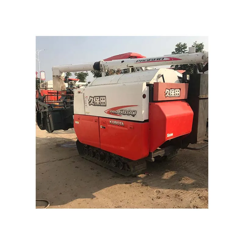 
High quality Kubota 688Q reaper harvester for rice and rape 