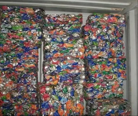 BHNALU551421 UBC Aluminum can scrap press bundle can scrap