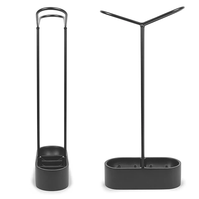 Umbrella Holder with Removable Drip Tray Industrial Metal Umbrella Stand Outdoor Indoor Large Umbrella Standing Rack