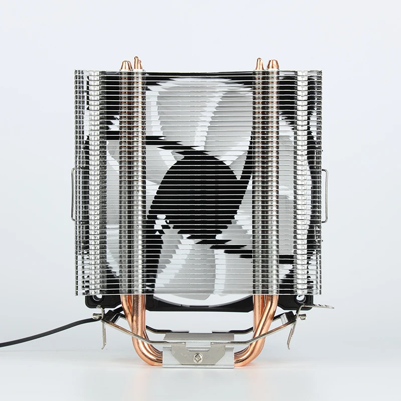 Drop Shipping 4 Heat Pipes 120mm Pwm 4pin Pc Quiet Cpu Cooler For Intel Lga 2011 1150 1151 1155 X79 X99 Amd Am4 Am3