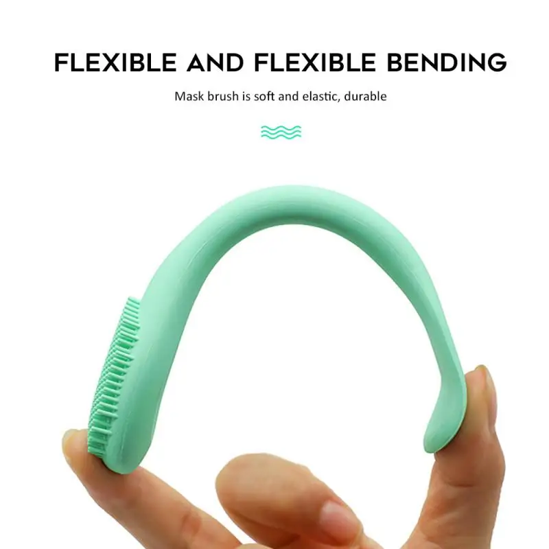 Silicone exfoliating tools double-sided soft Exfoliating Silicone Lip Brush