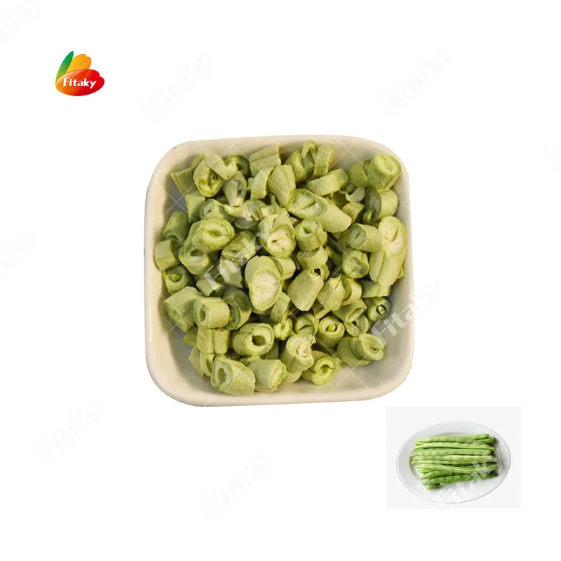 Premium OEM Dehydrated Vegetables Frozen Dried Green Bean Freeze Dried Green Bean In Bulk