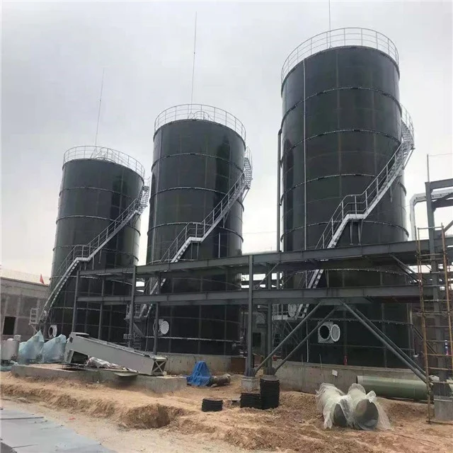 Anaerobic tanks used in large biogas projects