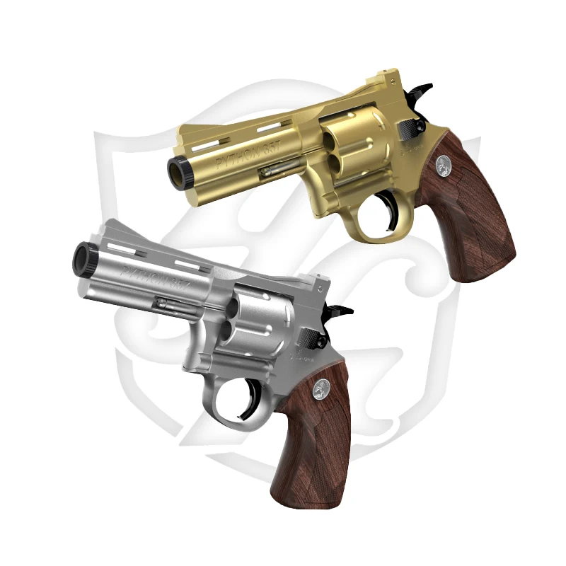Hot sell plastic metal soft bullet outdoor shooting high quality gun revolver toy gun for revolver with bullet