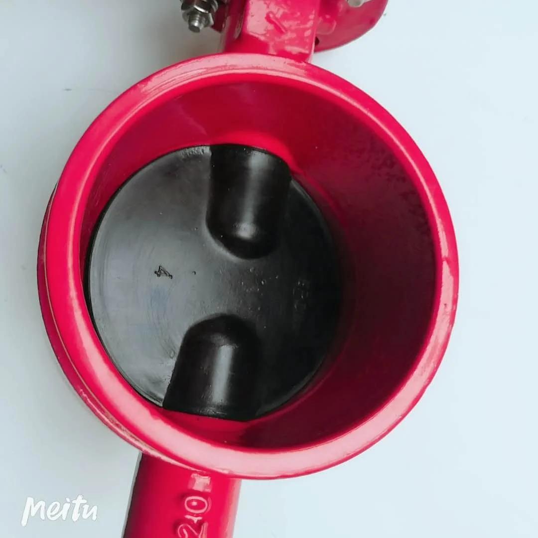 High Performance butterfly Valve Operated SHOULDERED END  Grooved butterfly Valve