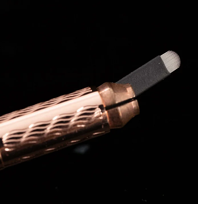 18U 0.18MM disposable microblades micro blade eyebrow tattoo needle supplies supply blades eyebrow microblading needle