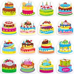 Flower Stickers Party Decoration Teacher Reward Encouragement Motivational Decals 16 Designs for Arts DIY Crafts