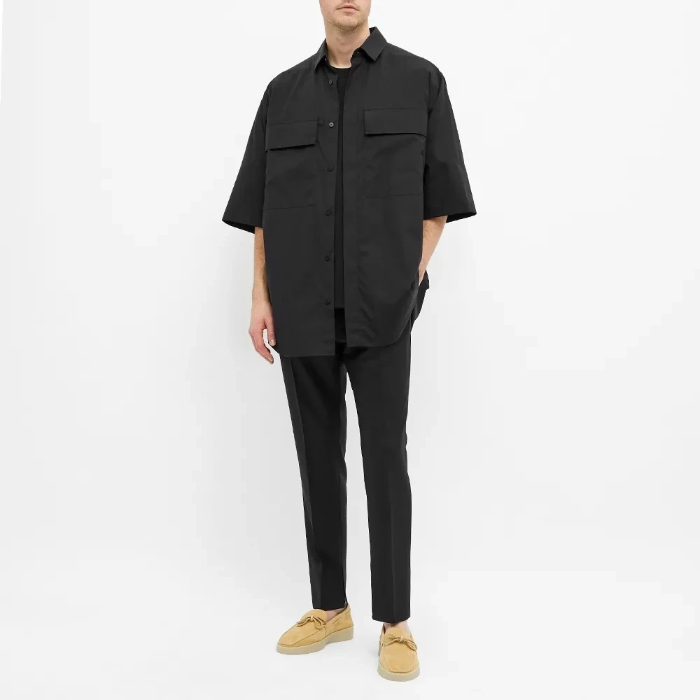 custom design Fashion mens short sleeve chest pocket cotton t shirt men