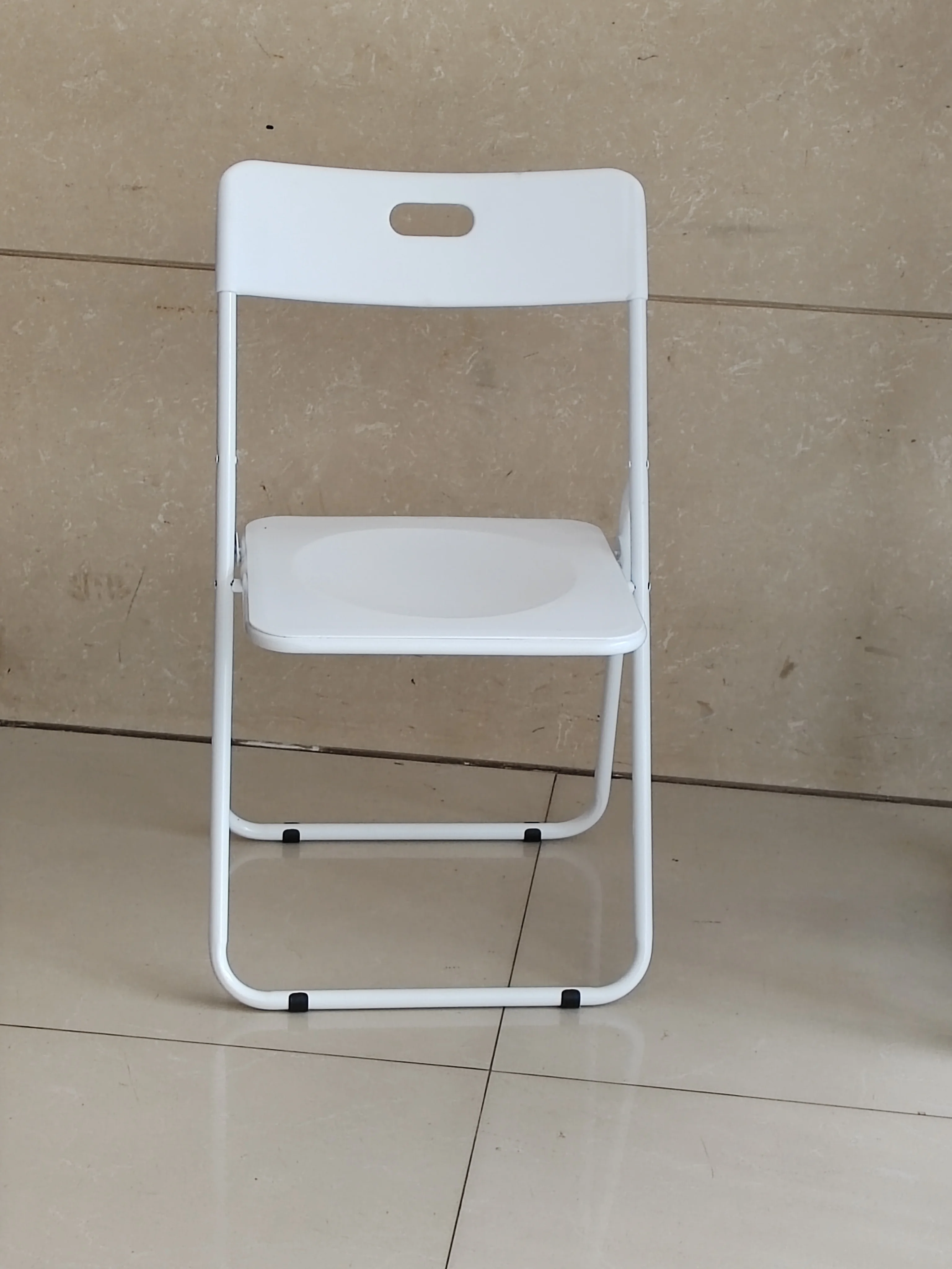 Metal Folding chairs  with plastic seat and back  for events party velvet folding Chairs portable Chair