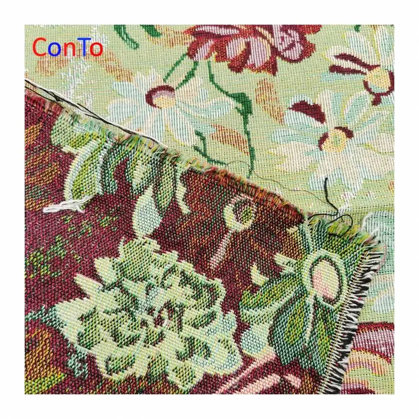 Jacquard fabric chanill best price shell tapestry