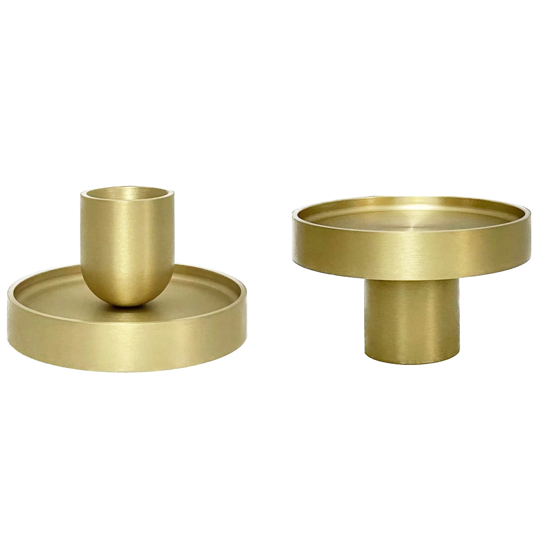 Латунный Подсвечник центральный столик для свадьбы годовщины большие металлические подсвечники подсвечник