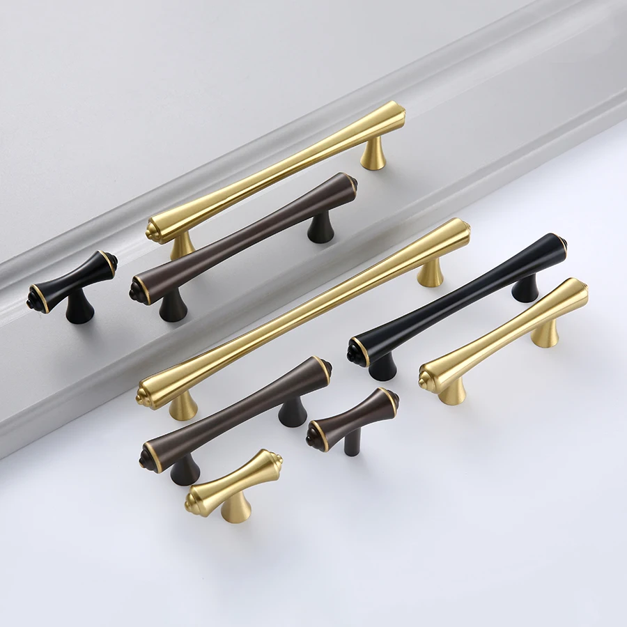 Good Quality Drawer Flush Pull Fittings Handle Brass Kitchen Pull Furniture Cabinet Handles