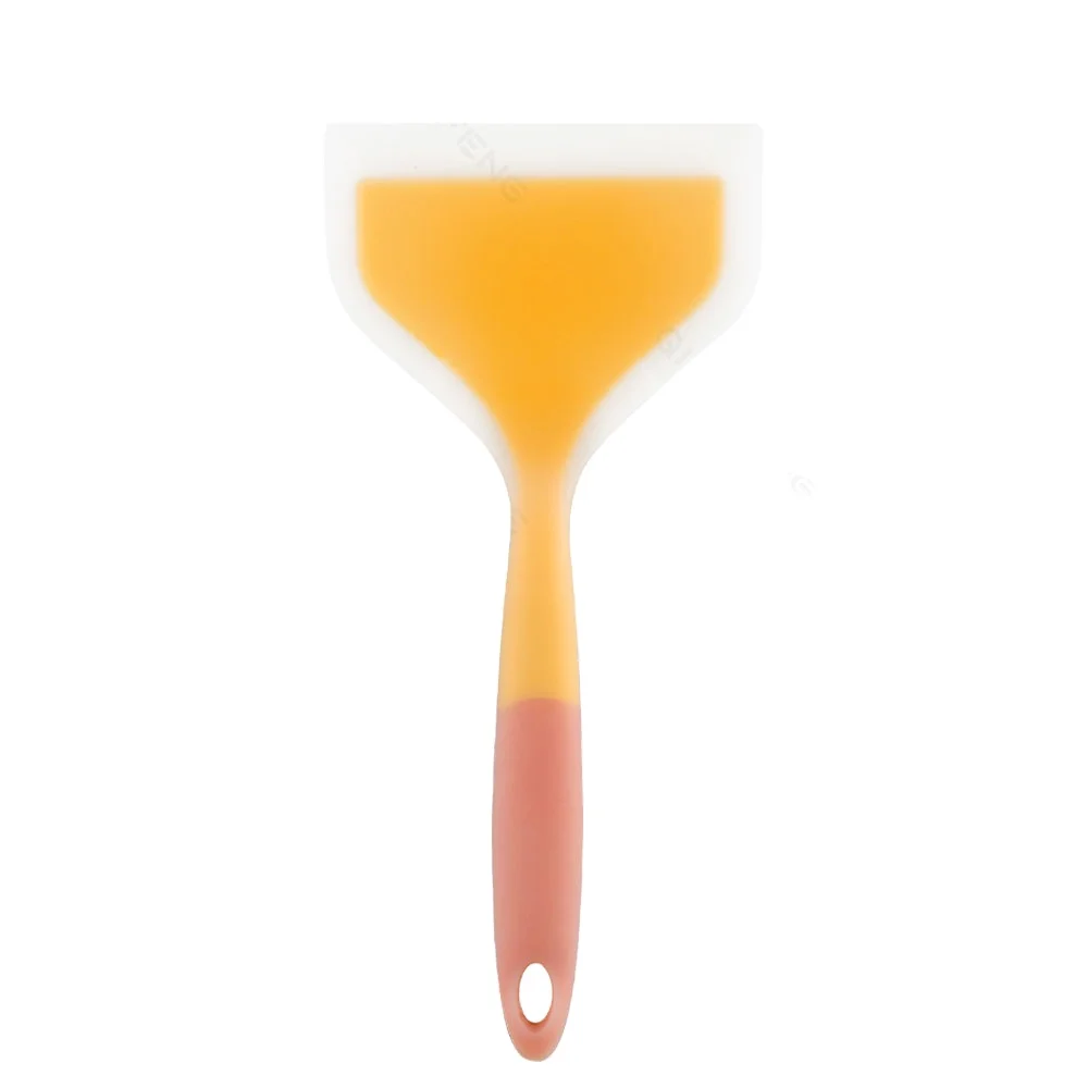 Silicone Wide Spatula Non-stick Tamagoyaki Spatula Omelette Turner for Cooking