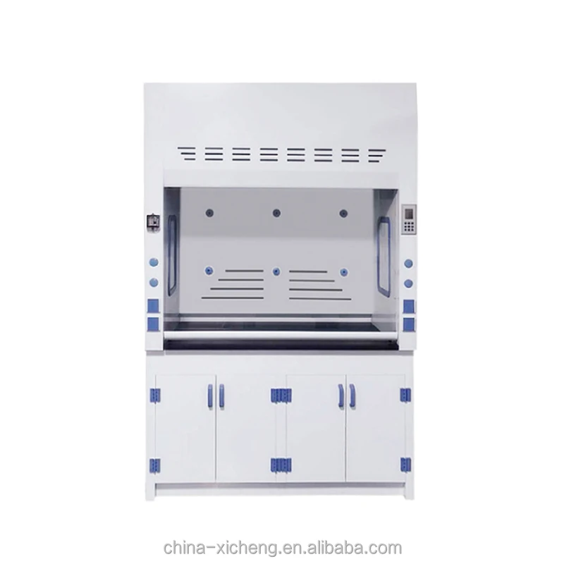 Lab furniture fire proof and chemical resistant fume hood