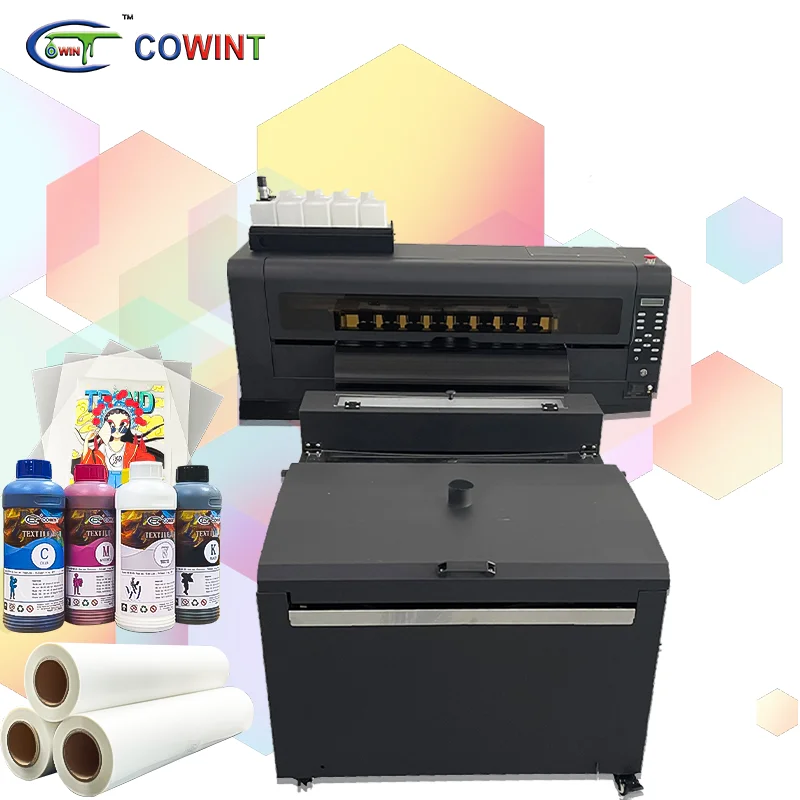 Cowint high quality sports shirt 60cm dtf tee shirt printer machine with xp600