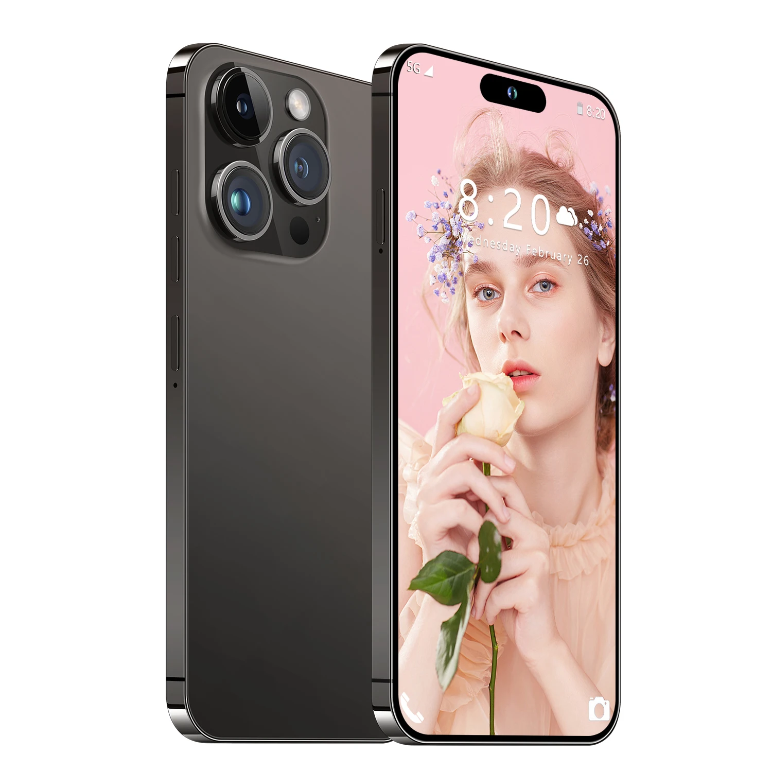 15 Pro Max 7 3 дюймов Android 16 ГБ + 1 ТБ мобильный телефон 14 смартфон разблокированный для I15