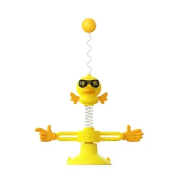 New Arrive Eco Friendly Windmill Turntable Cat Interactive Feather Funny Stick Toys