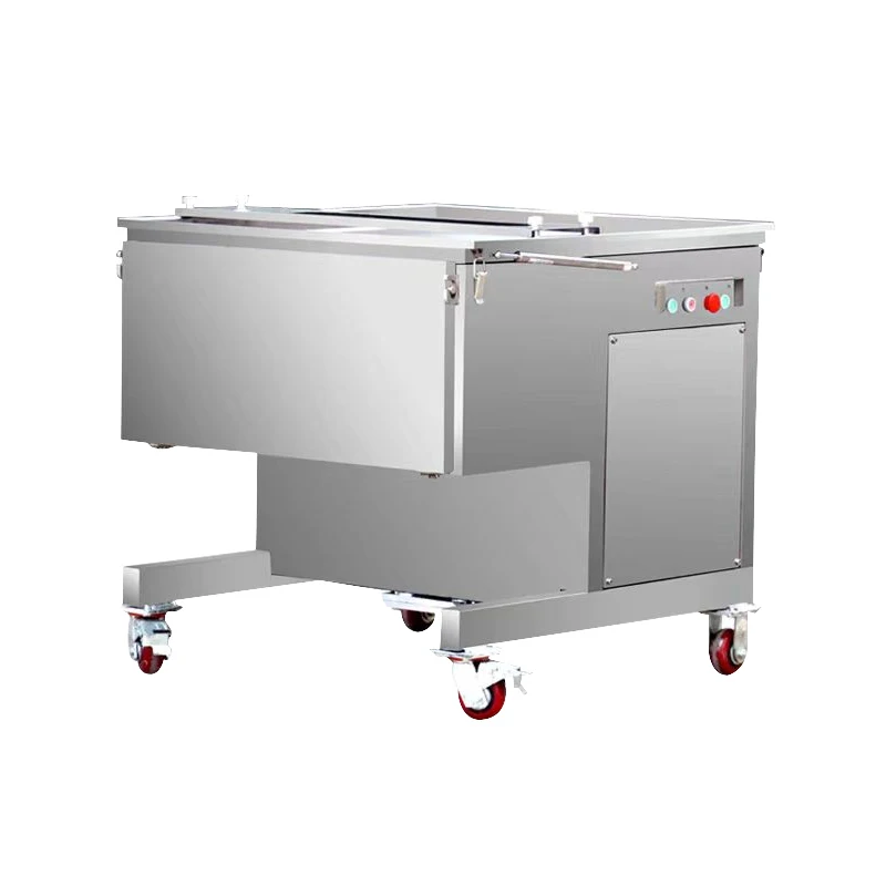 Commercial stainless steel ribs cutting machine large scale pork rib cutting dicing machine spare ribs cutting dicing machine