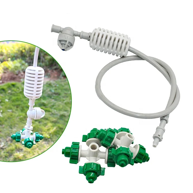 Cross Fogger Mist Sprayer Drip Irrigation System Micro Sprinkler for Greenouse