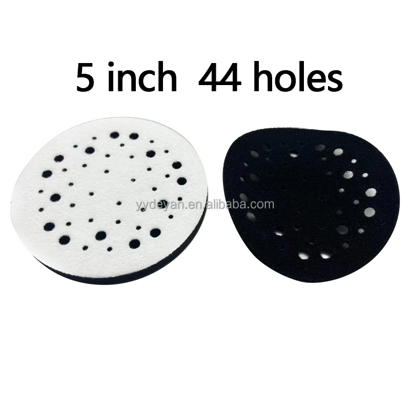 Factory 6 inch 150 mm 10 mm 5 mm 3 mm hook  interface pad and saver pad sanding disc