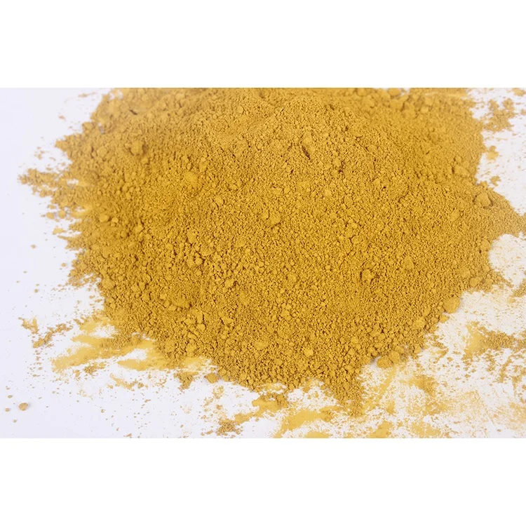 Factory direct sale iron oxide fe2o3 pigment yellow for brick