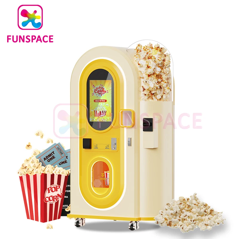 Funspace привлекательный детский автомат для попкорна десерта Различные вкусы попкорн торговый