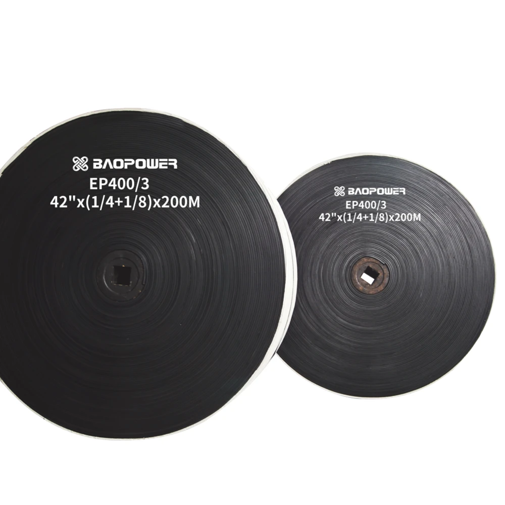 1200mm Belt Width EP200 Rubber Conveyor Belt For Grain/Food/Metallurgical/Mining Industry