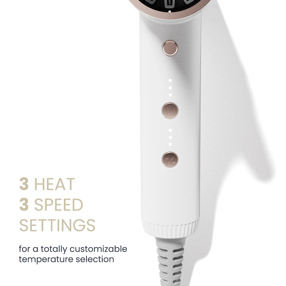 Wholesale High speed BLDC Brushless Motor Salon Equipment Professional Hairdryer New Blow Custom Hair Dryer  OEM  ODM