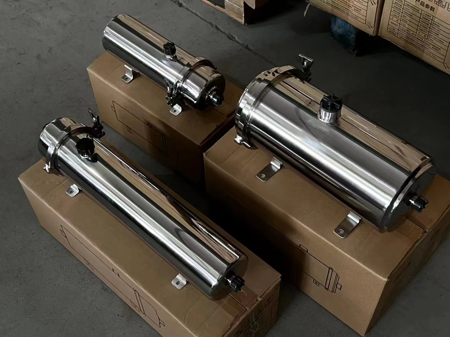 UF stainless steel water filter 5000 L/H whole house ultrafiltration water purifier