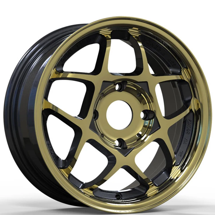 2020 Popular  aluminum alloy car rim 14 15 inch 4 5 holes casted car wheels