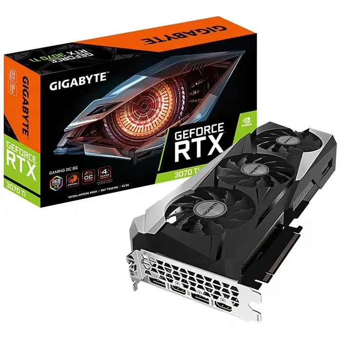 Gigabyte GeForce RTX 3070 Ti Magic Eagle desktop computer game graphics card OC 8 GB GDDR6X Graphics Card