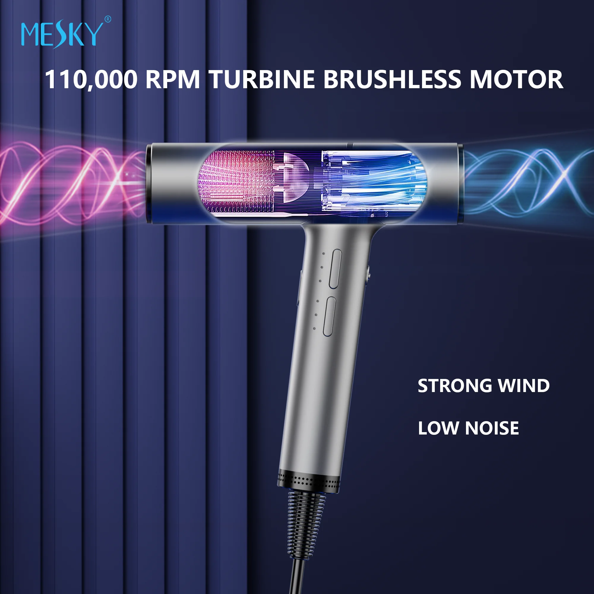 Small order customization 1600w Household High Speed Professional Salon Level Negative Ion High Quality Pc Hair Care