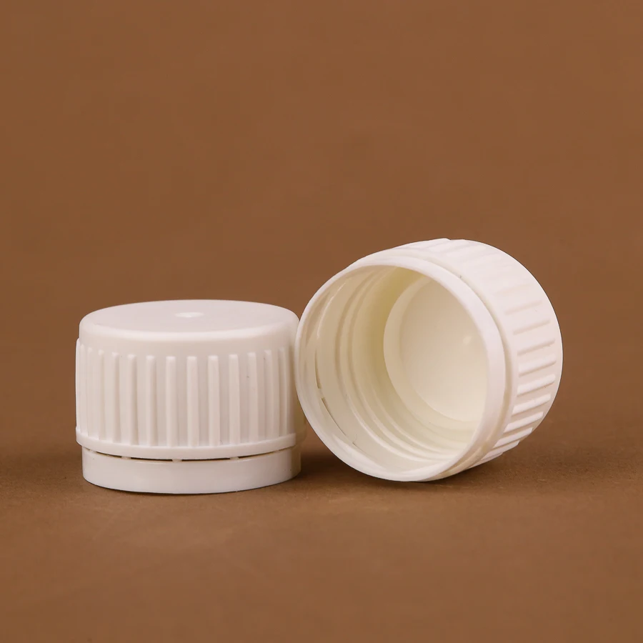 Custom Screw Caps 18mm 28mm 38mm Plastic Tamper Evident Cap Screw Lid