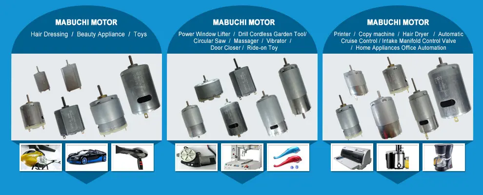 High-Performance 12-24V 2200-4400rpm Mabuchi DC Motor RS-455PA-18130, Designed for Robotic Arms
