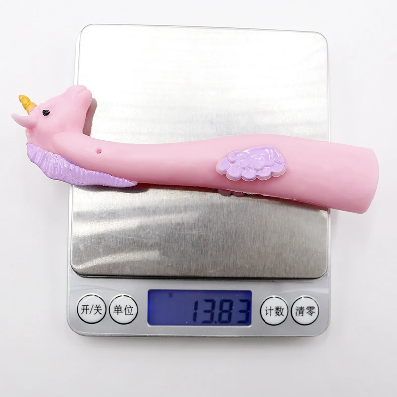 Superstar New Arrival TPR  Eco-Friendly Animal Unicorn Finger Toy Puppet Cute Cartoon Toy Soft Toy for Kids