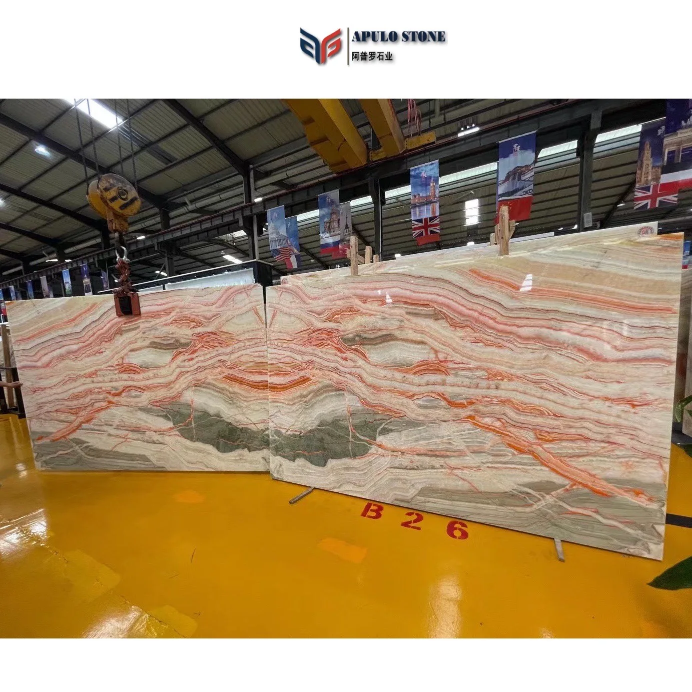 Free sample Competitive Price Onyx Stone Veneer Book Match Colorful Onyx Slab Flooring Tile Backlit Rainbow Onyx Stone