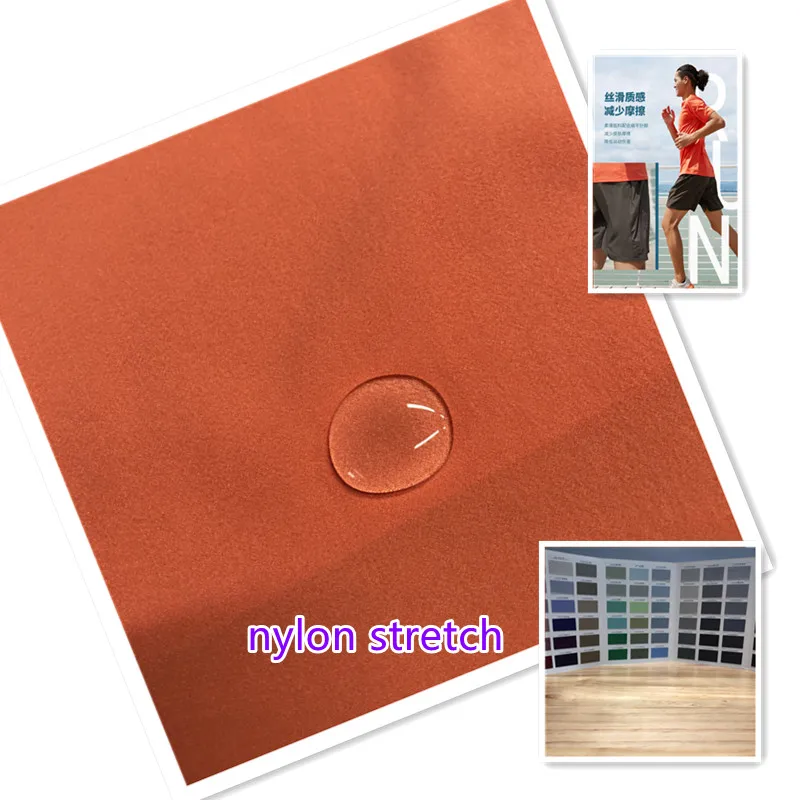 Цена по прейскуранту завода-изготовителя 70D Эластичная 4 способа стрейч спандекс нейлон ткань для брюк и занятий спортом