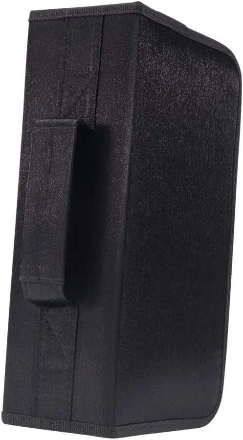 Disco Storage CD/DVD Case Wallet Portable Zipper & Handle Convenient CD Bags & Cases