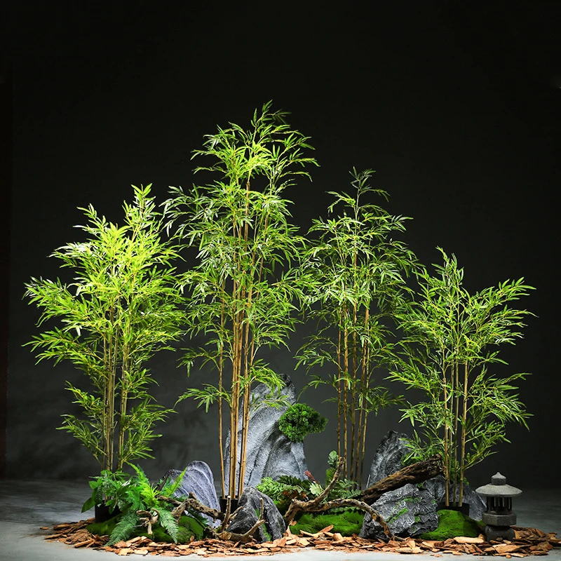 ZWZJ08 Shop Window Home Decoration Large Fake Plant Wholesale Indoor Artificial House Plants With Customization