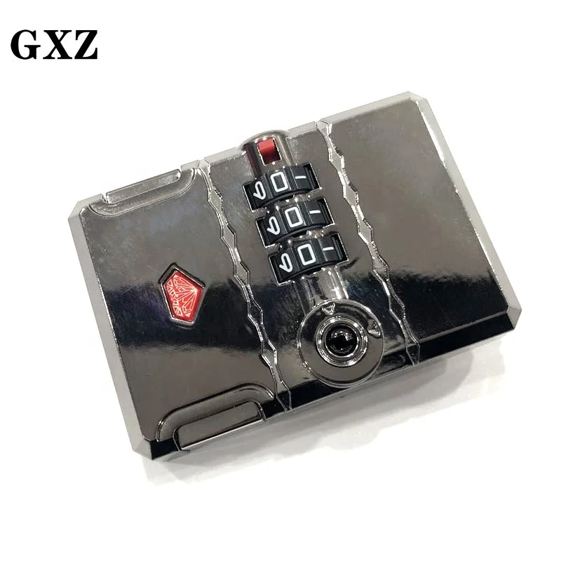 Wholesale Custom fashion design bag accessory luggage lock trolley bag lock trolley bag